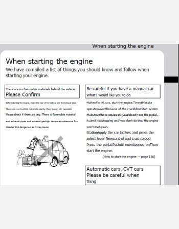 subaru pleo 2010-2011 owners manual in english